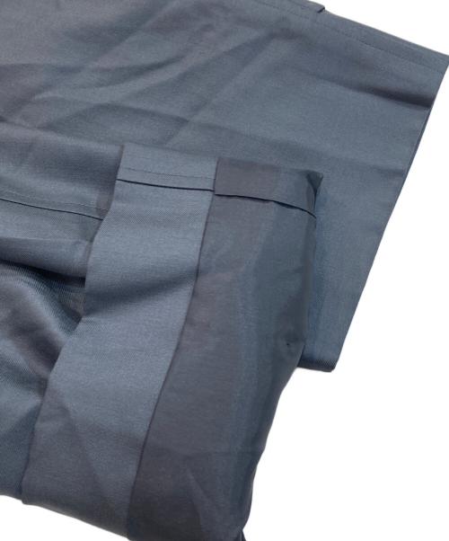 Burberry's（バーバリー）Burberry's (バーバリーズ) シルク混ステンカラーコート グレー サイズ:90-165の古着・服飾アイテム