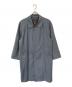 Burberry's（バーバリーズ）の古着「シルク混ステンカラーコート」｜グレー