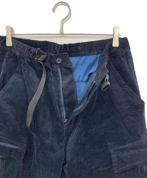 STABRIDGE（スタブリッジ）stabridge (スタブリッジ) コーデュロイパンツ ネイビー サイズ:Lの古着・服飾アイテム