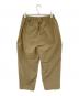PROPS STORE (プロップスストア) STRETCH EASY TROUSERS ブラウン サイズ:M：12000円