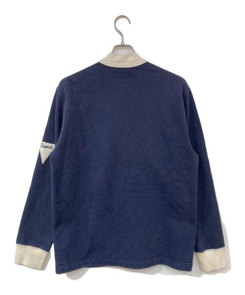 THE REAL McCOY'S（ザ・リアルマッコイズ）THE REAL McCOY'S (ザ・リアルマッコイズ) スウェットカーディガン ネイビー サイズ:46の古着・服飾アイテム