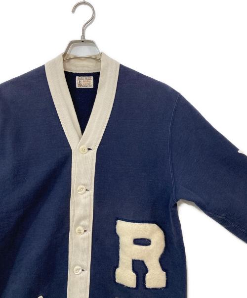 THE REAL McCOY'S（ザ・リアルマッコイズ）THE REAL McCOY'S (ザ・リアルマッコイズ) スウェットカーディガン ネイビー サイズ:46の古着・服飾アイテム