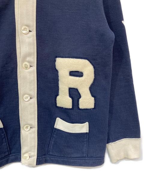 THE REAL McCOY'S（ザ・リアルマッコイズ）THE REAL McCOY'S (ザ・リアルマッコイズ) スウェットカーディガン ネイビー サイズ:46の古着・服飾アイテム