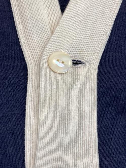 THE REAL McCOY'S（ザ・リアルマッコイズ）THE REAL McCOY'S (ザ・リアルマッコイズ) スウェットカーディガン ネイビー サイズ:46の古着・服飾アイテム