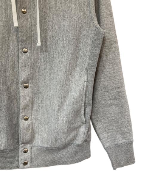 FELCO（フェルコ）FELCO (フェルコ) スナップボタンパーカー グレー サイズ:Lの古着・服飾アイテム