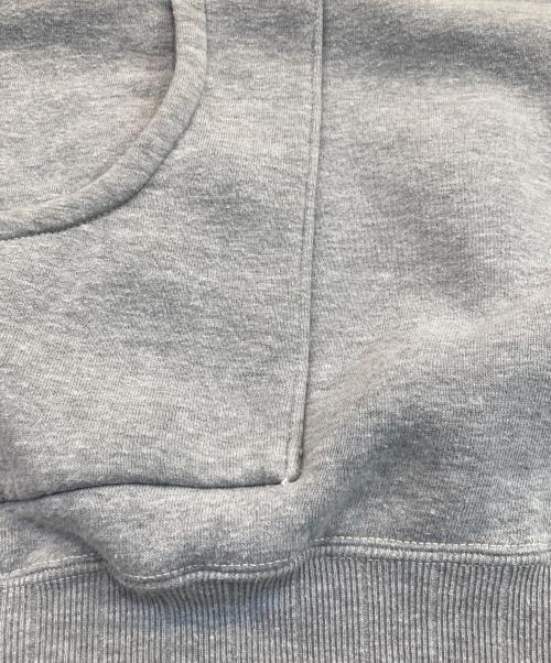 THE REAL McCOY'S（ザ・リアルマッコイズ）THE REAL McCOY'S (ザ・リアルマッコイズ) ハーフジップパーカー グレー サイズ:LARGEの古着・服飾アイテム