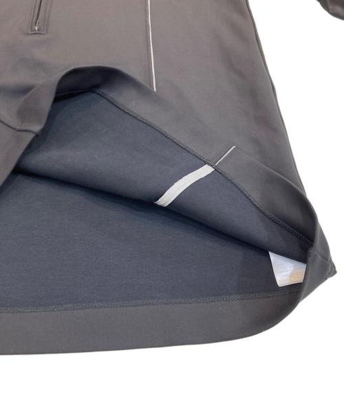 Y-3（ワイスリー）Y-3 (ワイスリー) W COVER KNIT SHELL HALF-ZIP SWEATSHIRT ブラック サイズ:XSの古着・服飾アイテム