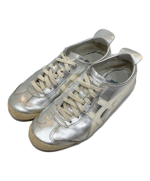 Onitsuka Tiger（オニツカタイガー）Onitsuka Tiger (オニツカタイガー) MEXICO 66 ローカットスニーカー シルバー サイズ:SIZE 23cmの古着・服飾アイテム