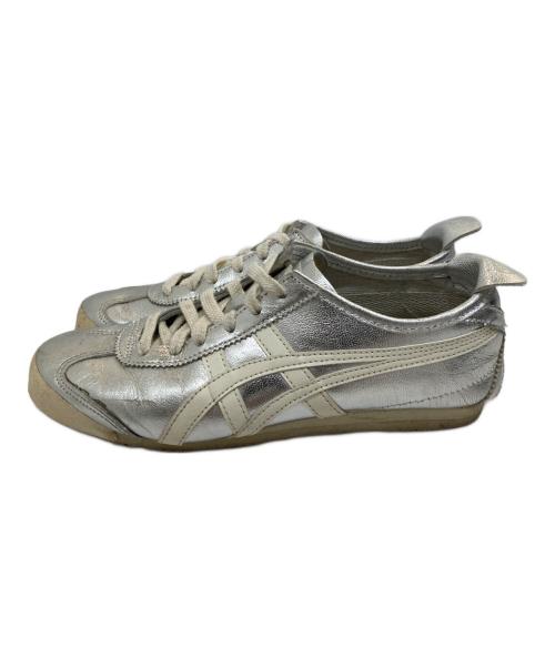 Onitsuka Tiger（オニツカタイガー）Onitsuka Tiger (オニツカタイガー) MEXICO 66 ローカットスニーカー シルバー サイズ:SIZE 23cmの古着・服飾アイテム