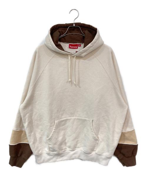 SUPREME（シュプリーム）Supreme (シュプリーム) Back Logo Hooded Sweat Shirt ブラウン サイズ:Lの古着・服飾アイテム