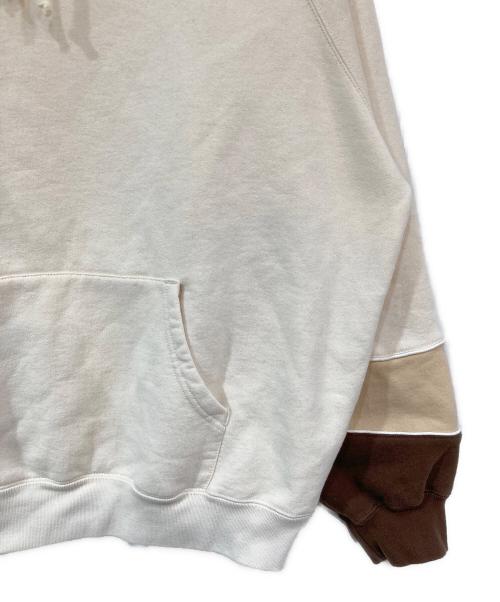 SUPREME（シュプリーム）Supreme (シュプリーム) Back Logo Hooded Sweat Shirt ブラウン サイズ:Lの古着・服飾アイテム