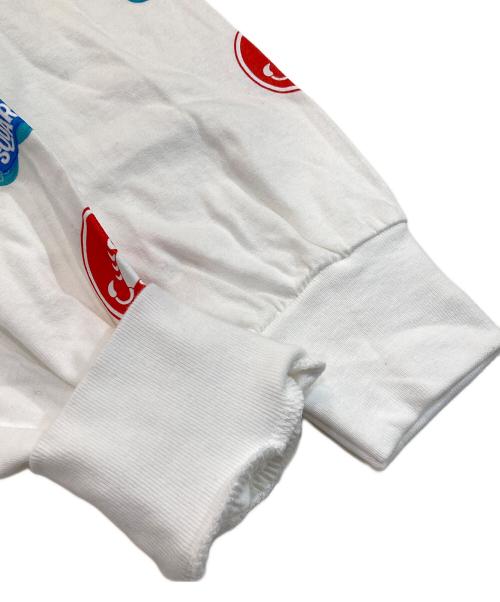 SUPREME（シュプリーム）Supreme (シュプリーム) SpongeBob Castelli Racing L/S Tee ホワイト サイズ:Mの古着・服飾アイテム