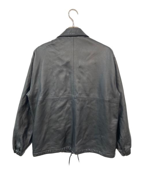 BEAUTY&YOUTH（ビューティーアンドユース）BEAUTY&YOUTH (ビューティーアンドユース) BY レザー コーチジャケット ブラック サイズ:Sの古着・服飾アイテム