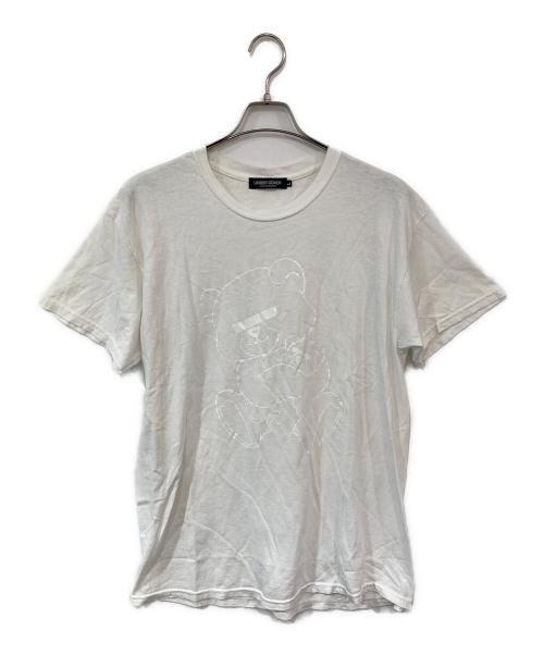 UNDERCOVER（アンダーカバー）UNDERCOVER (アンダーカバー) プリントTシャツ ホワイト サイズ:Lの古着・服飾アイテム