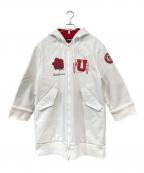 UNDERCOVERアンダーカバー）の古着「ボンディングBIGパーカー」｜ホワイト