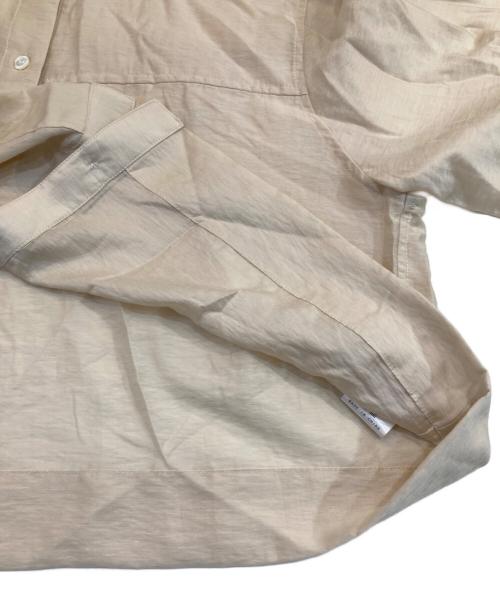 SLOBE IENA（スローブ イエナ）SLOBE IENA (スローブ イエナ) シアーハーフスリーブショートシャツ ベージュ サイズ:-の古着・服飾アイテム