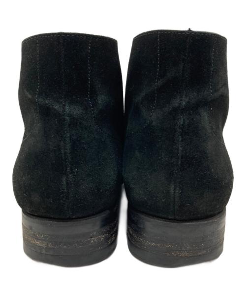 Perfetto（ペルフェット）perfetto (ペルフェット) スウェードチャッカーブーツ ブラック サイズ:６1/2の古着・服飾アイテム