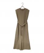 Whim Gazetteウィムガゼット）の古着「ドライタッチオールインワン」｜ベージュ