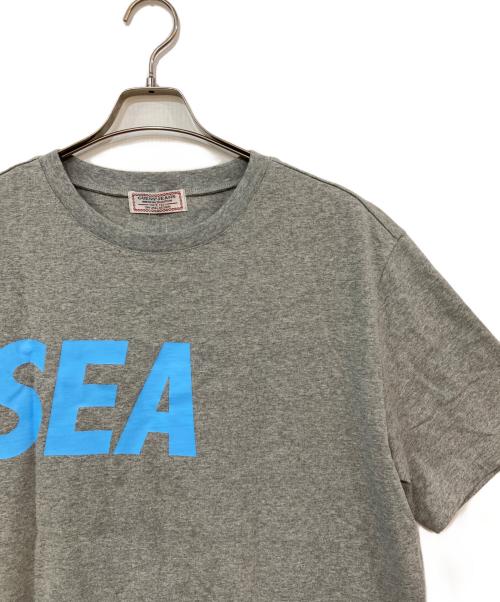 GUESS（ゲス）GUESS (ゲス) WIND AND SEA (ウィンダンシー) プリントTシャツ グレー サイズ:-の古着・服飾アイテム