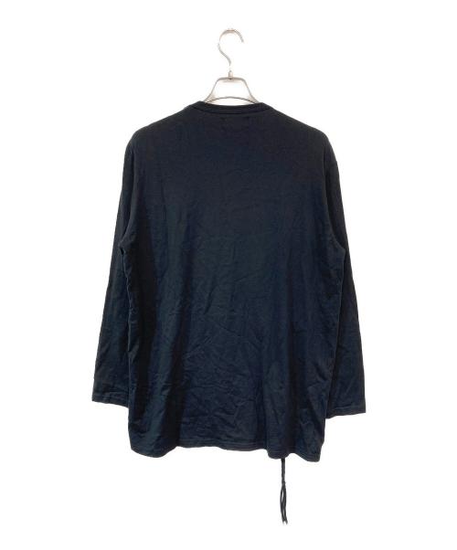 s'yte（サイト）s'yte (サイト) 40/2 JERSEY BRAIDED T-SHIRT/40/2ジャージブレイデッドTシャツ ブラック サイズ:SIZE 3の古着・服飾アイテム