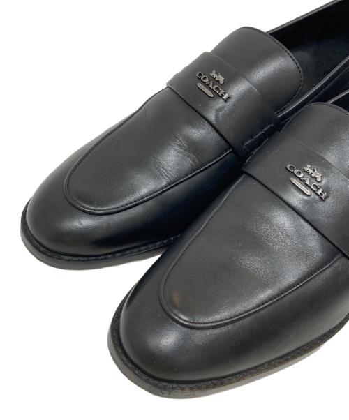 COACH（コーチ）COACH (コーチ) ダミアン ローファー ブラック サイズ:SIZE 9の古着・服飾アイテム