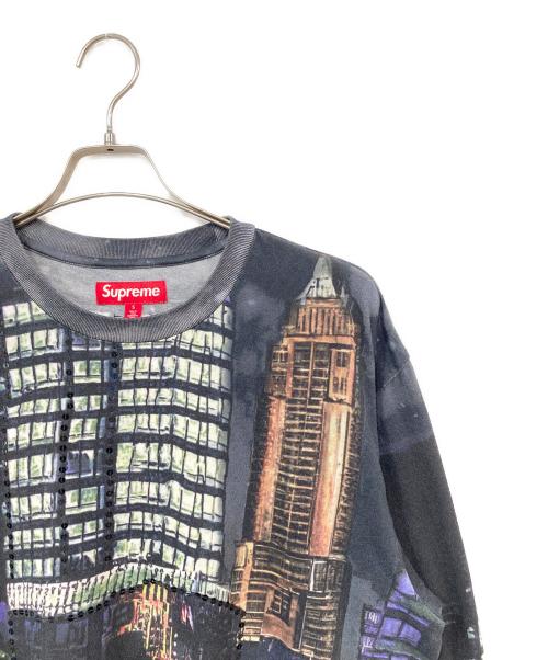 SUPREME（シュプリーム）SUPREME (シュプリーム) Skyline Sequin L/S Top/スカイラインシークインL/Sトップ ブラック サイズ:SIZE Sの古着・服飾アイテム