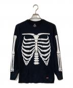 SUPREME×Hanesシュプリーム×ヘインズ）の古着「Bones Thermal Crew」｜ブラック