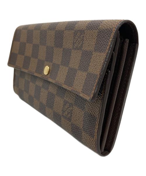 LOUIS VUITTON（ルイ ヴィトン）LOUIS VUITTON (ルイ ヴィトン) 長財布 ブラウンの古着・服飾アイテム