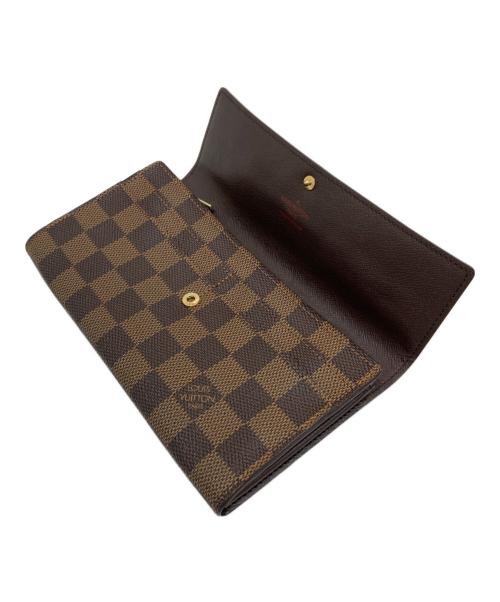 LOUIS VUITTON（ルイ ヴィトン）LOUIS VUITTON (ルイ ヴィトン) 長財布 ブラウンの古着・服飾アイテム