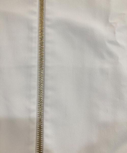 LANVIN PARIS（ランバン パリ）LANVIN PARIS (ランバン パリ) シルクブルゾン ホワイト サイズ:40の古着・服飾アイテム