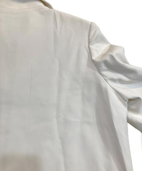 LANVIN PARIS（ランバン パリ）LANVIN PARIS (ランバン パリ) シルクブルゾン ホワイト サイズ:40の古着・服飾アイテム