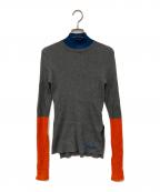 OMMOオーエムエムオー）の古着「SHEER LAYERED TURTLE KT/シアーレイヤードタートルKT」｜グレー