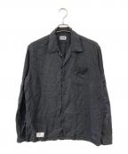 Schottショット）の古着「Long Sleeve Shirt, LS SHIRT/ロングスリーブシャツ」｜ブラック