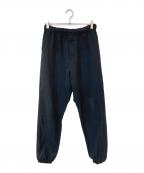 Schottショット）の古着「PATTENED JERSEY TRACK PANTS/パターンドジャージトラックパンツ」｜ブラック