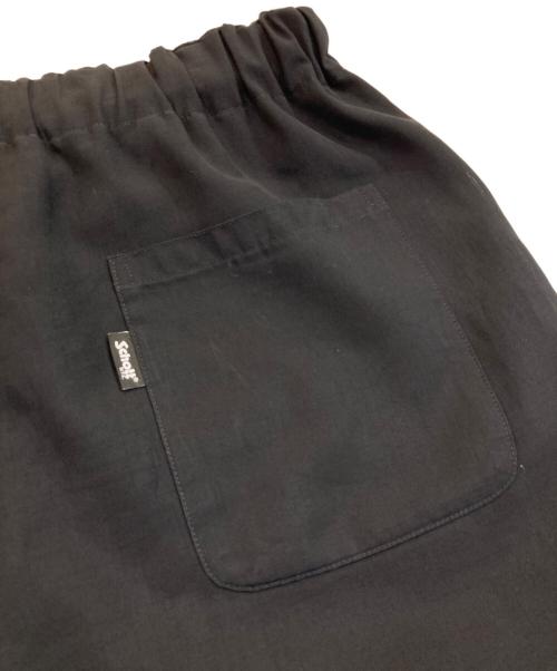 Schott（ショット）Schott (ショット) PATTENED JERSEY TRACK PANTS/パターンドジャージトラックパンツ ブラック サイズ:SIZE Mの古着・服飾アイテム