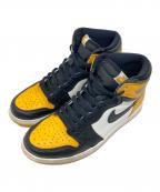 NIKEナイキ）の古着「Air Jordan 1 Retro High OG Taxi/エアジョーダン１レトロハイOGタクシー」｜イエロー