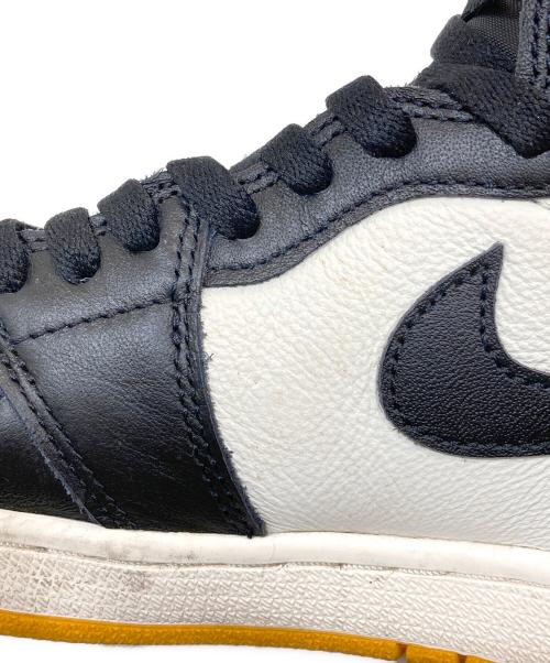 NIKE（ナイキ）NIKE (ナイキ) Air Jordan 1 Retro High OG Taxi/エアジョーダン１レトロハイOGタクシー イエロー サイズ:SIZE 26cmの古着・服飾アイテム