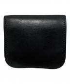 WILDSWANSワイルドスワンズ）の古着「PALM-V2二つ折りウォレット」｜ブラック