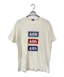 KITH（キス）の古着「プリントTシャツ」｜アイボリー
