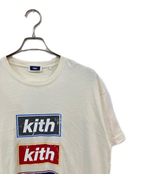 KITH（キス）KITH (キス) プリントTシャツ アイボリー サイズ:SIZE Mの古着・服飾アイテム