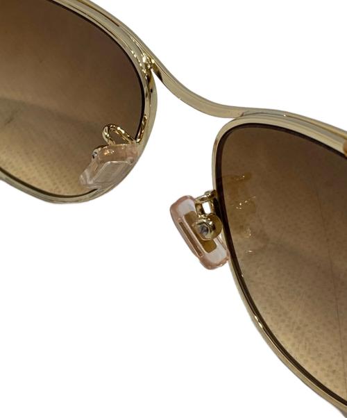 MIU MIU（ミュウミュウ）MIU MIU (ミュウミュウ) サングラス ブラウンの古着・服飾アイテム