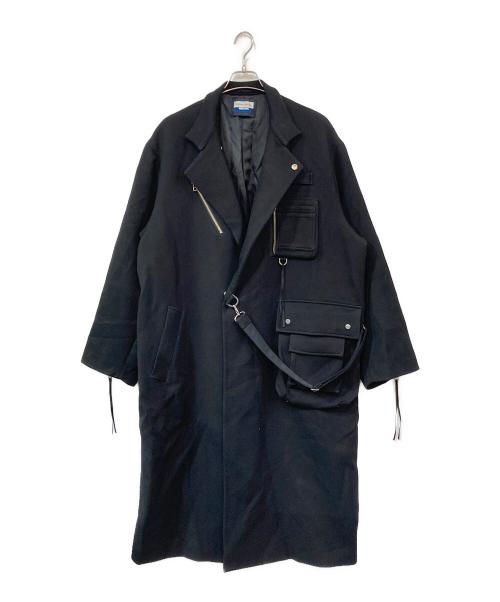 MAISON SPECIAL（メゾンスペシャル）MAISON SPECIAL (メゾンスペシャル) プライムオーバータイロッケンミリタリーコート ブラック サイズ:SIZE 2の古着・服飾アイテム