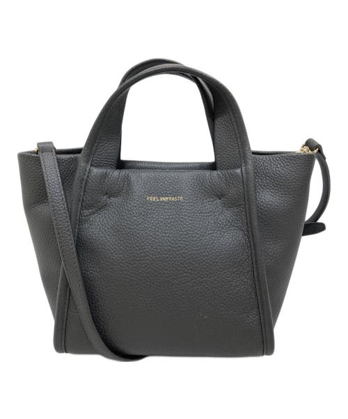 FEEL AND TASTE（フィールアンドテイスト）FEEL AND TASTE (フィールアンドテイスト) 2WAYショルダーバッグ グレーの古着・服飾アイテム