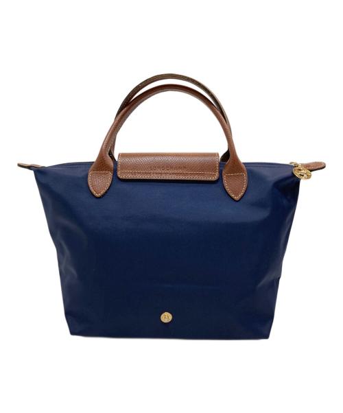 LONGCHAMP（ロンシャン）LONGCHAMP (ロンシャン) ナイロンハンドバッグ ネイビーの古着・服飾アイテム