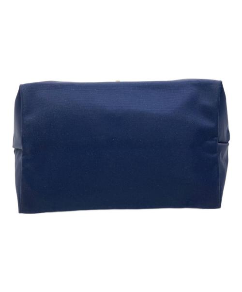 LONGCHAMP（ロンシャン）LONGCHAMP (ロンシャン) ナイロンハンドバッグ ネイビーの古着・服飾アイテム