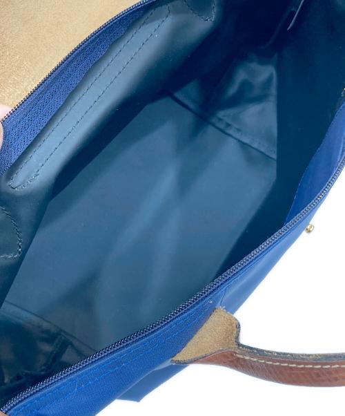 LONGCHAMP（ロンシャン）LONGCHAMP (ロンシャン) ナイロンハンドバッグ ネイビーの古着・服飾アイテム