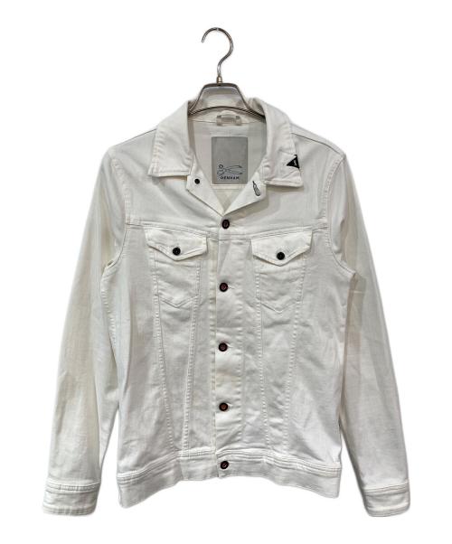 Denham（デンハム）Denham (デンハム) 3rdタイプ風デニムジャケット ホワイト サイズ:Sの古着・服飾アイテム