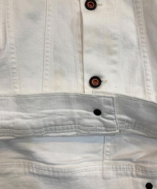 Denham（デンハム）Denham (デンハム) 3rdタイプ風デニムジャケット ホワイト サイズ:Sの古着・服飾アイテム
