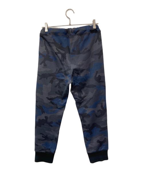 VALENTINO（ヴァレンティノ）VALENTINO (ヴァレンティノ) カモフラスウェットパンツ グレー×ネイビー サイズ:Sの古着・服飾アイテム
