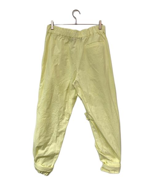 LOUIS VUITTON（ルイ ヴィトン）LOUIS VUITTON (ルイ ヴィトン) モノグラムフクアンドループジップパンツ イエロー サイズ:40の古着・服飾アイテム